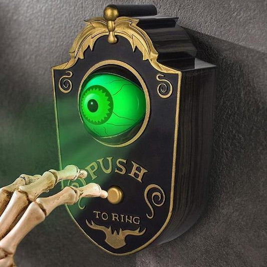 (Halloween Hot Sale🔥50%OFF) 3D Animated Eyeball Doorbell